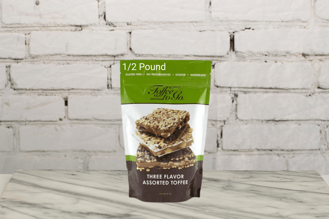 Assorted Toffee 1/2 lb. Resealable Bag
