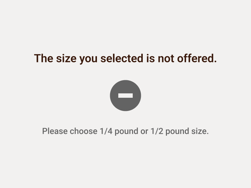 Not available in this size