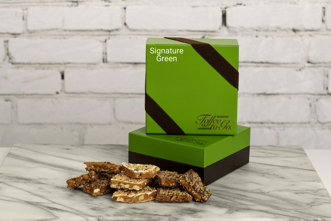 Assorted Toffee Signature Green Gift Box